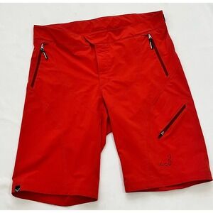 Dynafit orange cargo board shorts long transalper hybrid orange active large 36